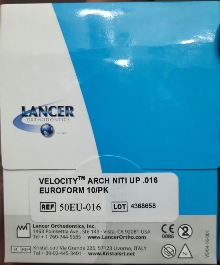 Lancer niti Upper N016